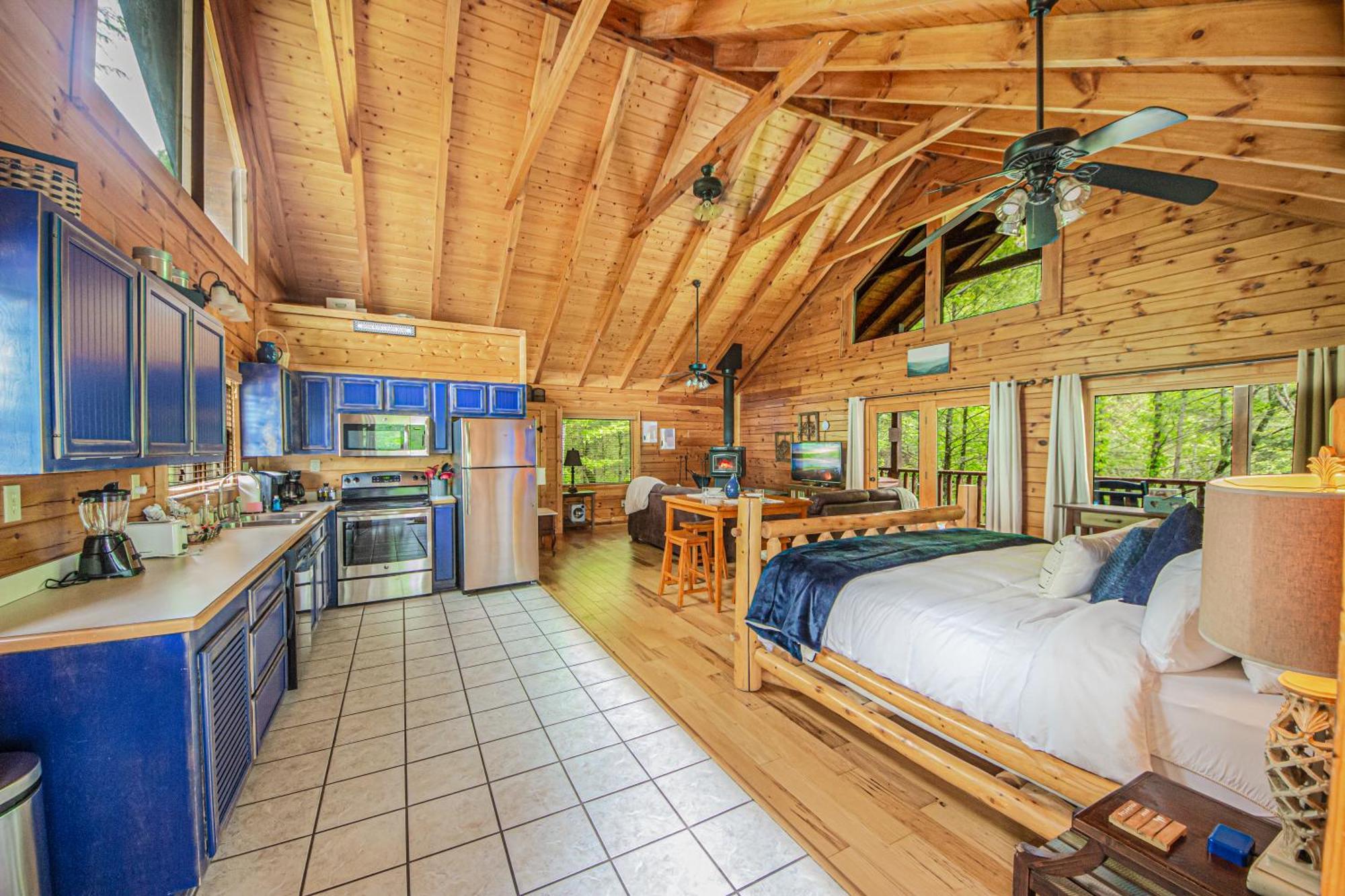 Love Me Tender Studio Cabin Sevierville Camera foto