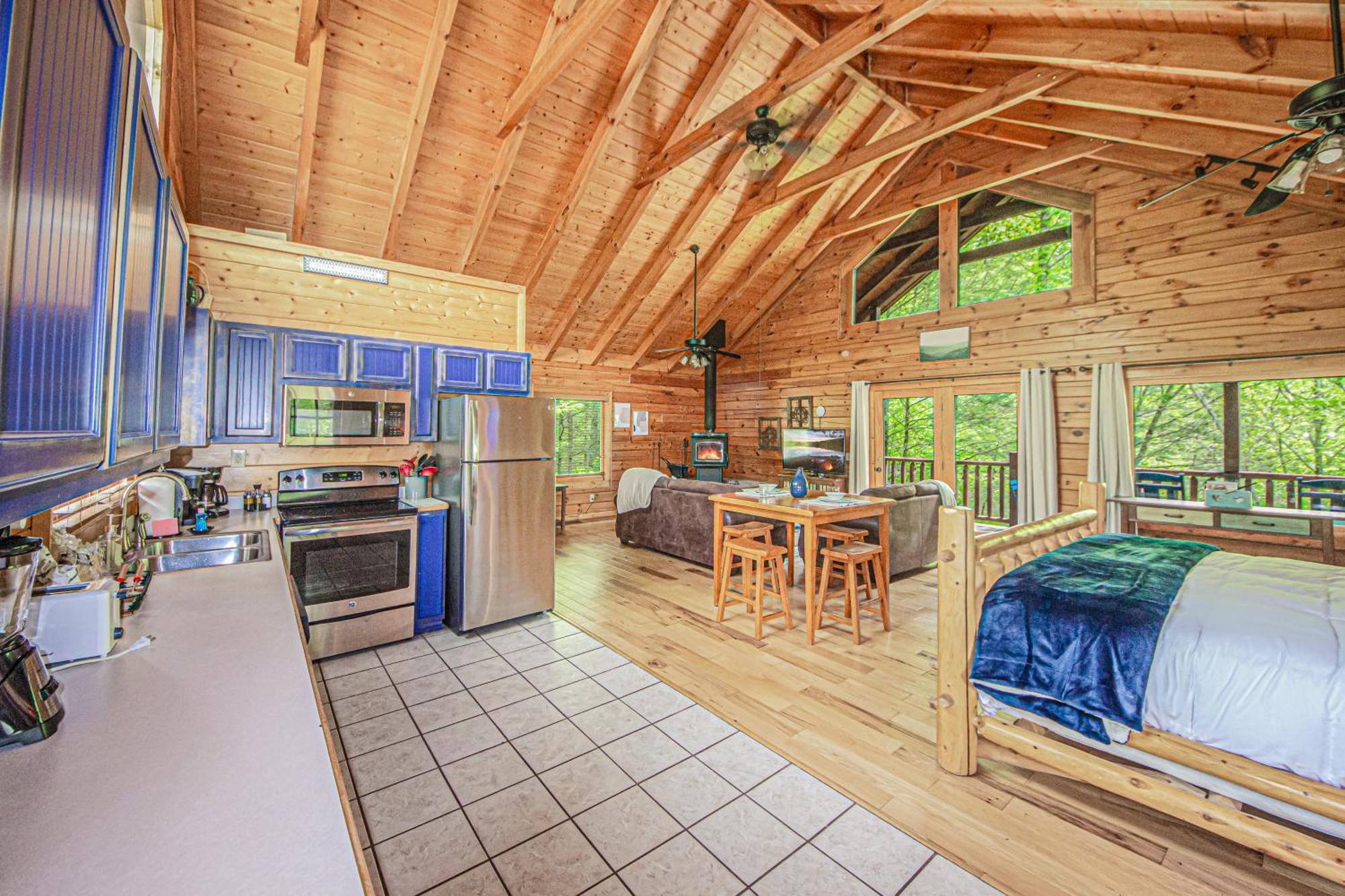 Love Me Tender Studio Cabin Sevierville Camera foto