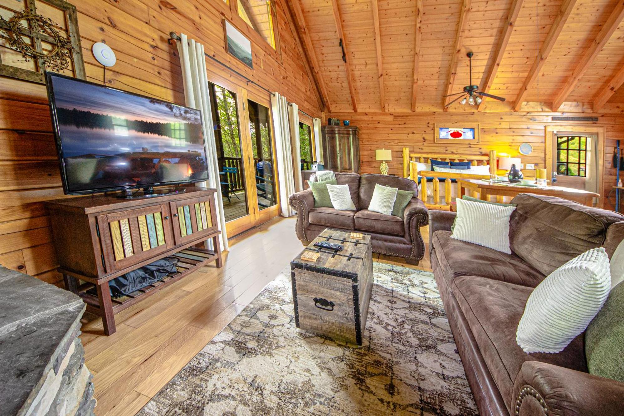 Love Me Tender Studio Cabin Sevierville Camera foto