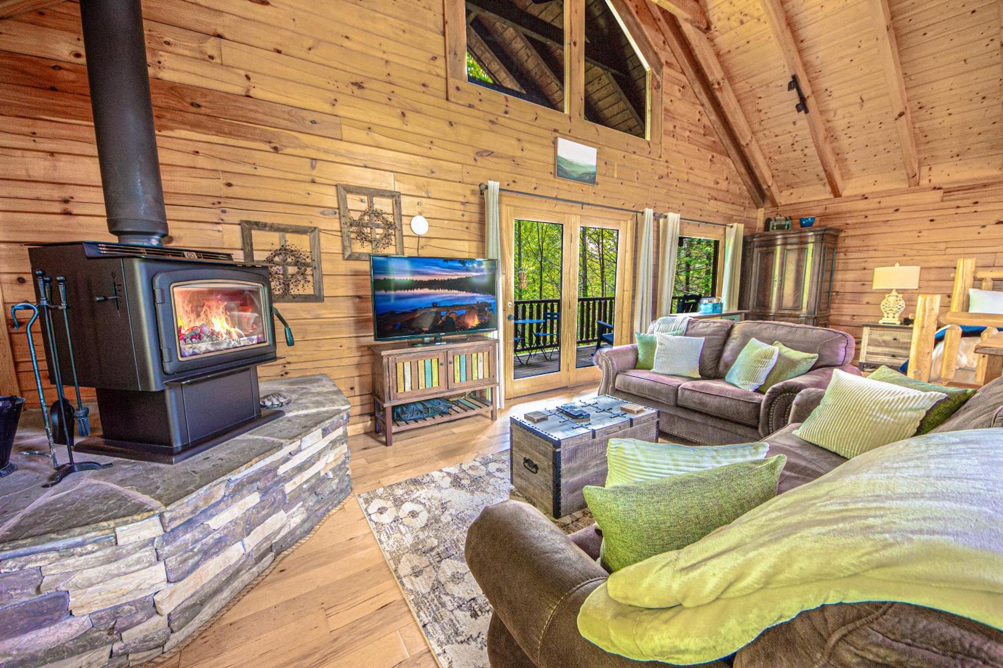 Love Me Tender Studio Cabin Sevierville Camera foto